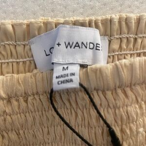 Lost + Wander Cream Skirt